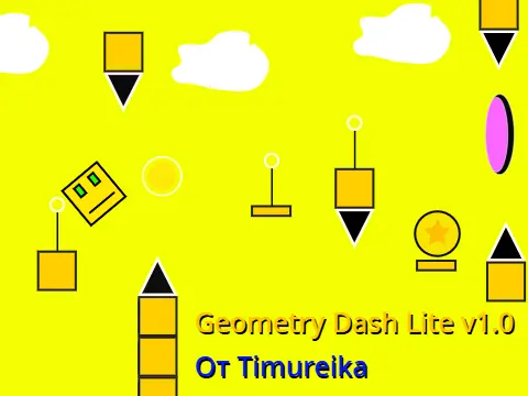 Geometry Dash Lite V1.0 classic gameplay