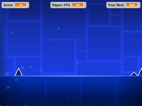Geometry Dash Lite V1.5 Remix V7 Game Logo