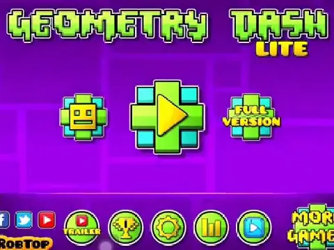 Geometry Dash Lite V1.5 intermediate improved version