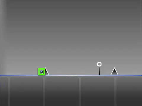 Play Geometry Dash Meltdown online free fan-made rhythm game