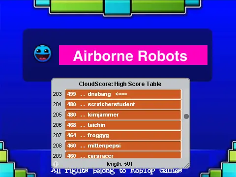 geometry dash meltdown airborne robots remix