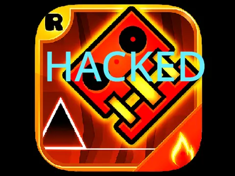 Play Geometry Dash Meltdown Hacked V8 online free modified fan game