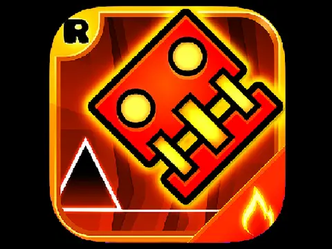 Geometry Dash Meltdown V4 gameplay screenshot