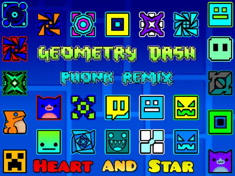 Artwork for the Geometry Dash Menu Music Phonk Remix community project