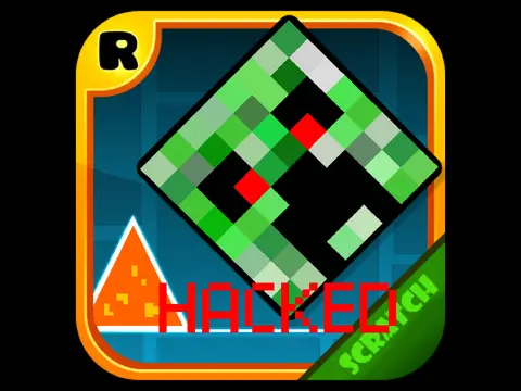 geometry dash minecraft hacked