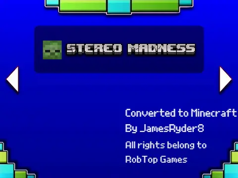 geometry dash minecraft hacked