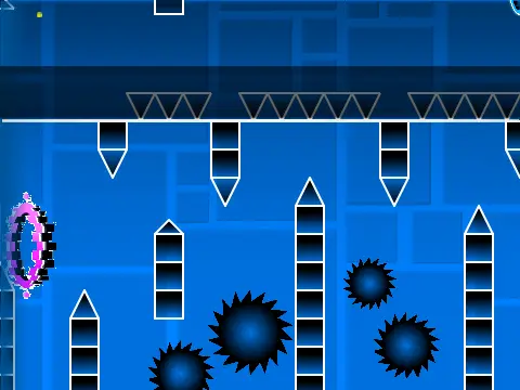 Geometry Dash Mini Wave Challenge screenshot