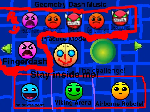 Play Geometry Dash Music 2.0 online