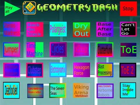 geometry dash music meltdown also
