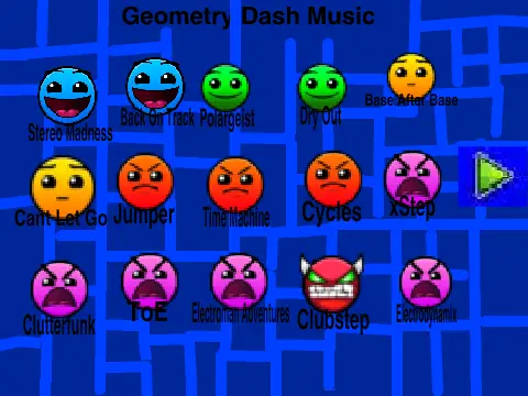 geometry dash music