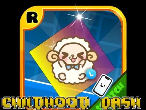 Geometry Dash childhood story level screenshot