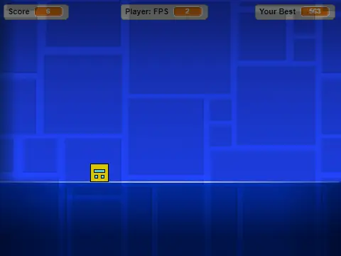 Geometry Dash No Sound Screenshot