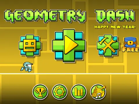 geometry dash on scratch version