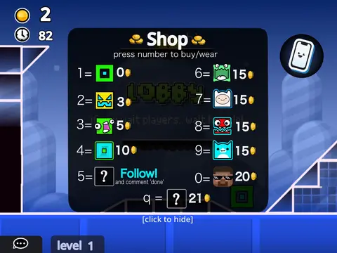 Geometry Dash Online 4th Gameplay Image