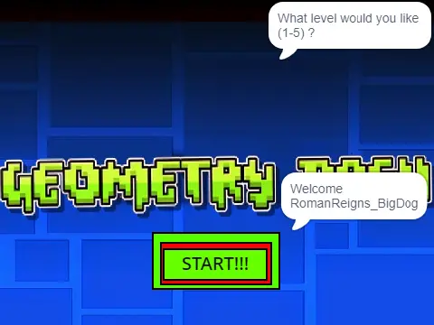 Geometry Dash Online rhythm platformer playable in browser