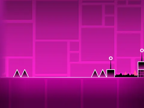 Geometry Dash Online Gameplay Screenshot