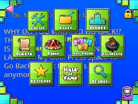 Geometry Dash Online Lane version with multi-lane mechanics