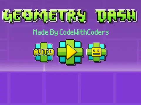 Geometry Dash Online Level 2 Gameplay Screenshot