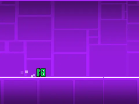 Geometry Dash Online Level 3 Gameplay Screenshot