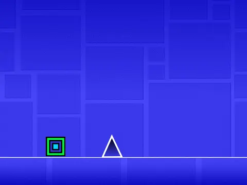 Geometry Dash Online Remix gameplay screenshot