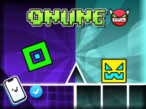 Geometry Dash Online Remix V6 Gameplay Screenshot