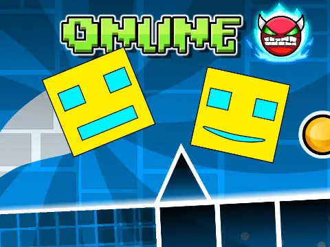 Geometry Dash Online Remix V7 rhythm platformer