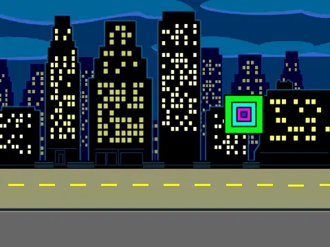Geometry Dash Thing IDK Gameplay Image