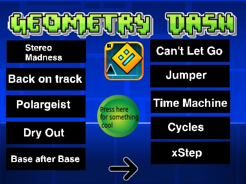 Geometry Dash Piano Soundboard