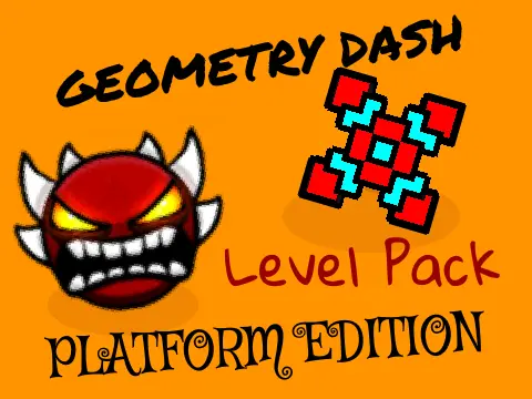 Geometry Dash Platform Edition Level Pack screenshot