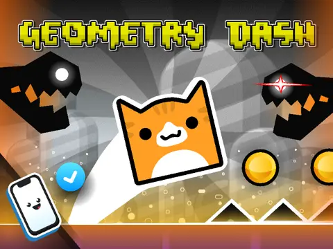 Screenshot of Geometry Dash Platformer 2.5 gameplay