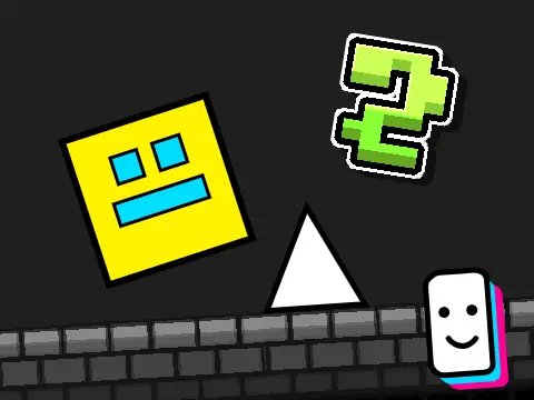 Geometry Dash Platformer 2 V2 Game Image
