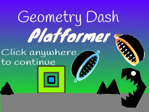 Geometry Dash Platformer V3 Screenshot