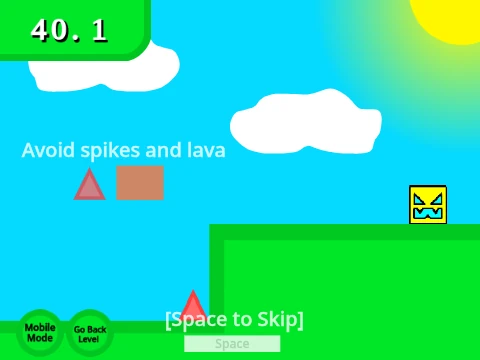 Geometry Dash Platformer v8