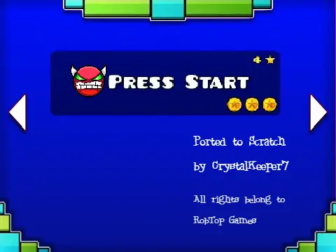 Geometry Dash Press Start Demon