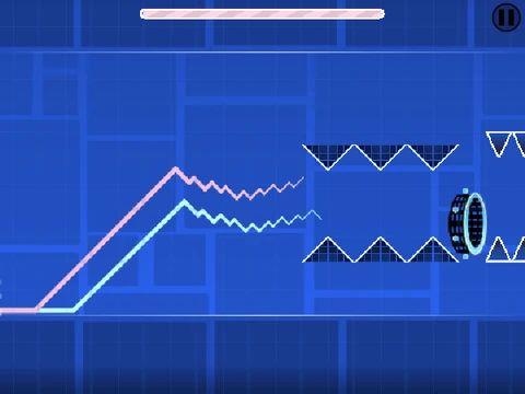 Geometry Dash Revamped Black orbs