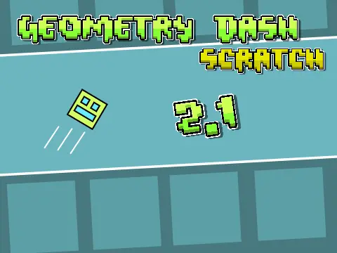 Geometry Dash Scratch 2.1 Game Logo