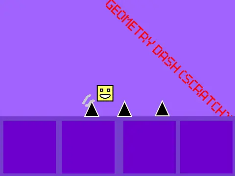 Play Geometry Dash Scratch online for free