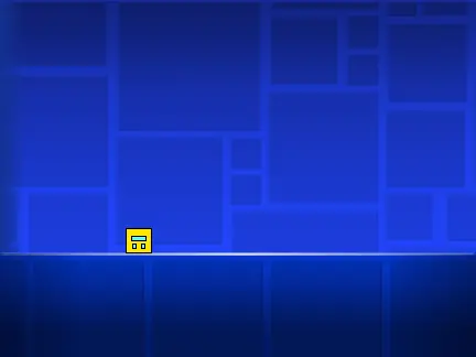 Geometry Dash Scratch platform game obstacles