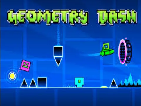 Geometry Dash Scratch Game Logo