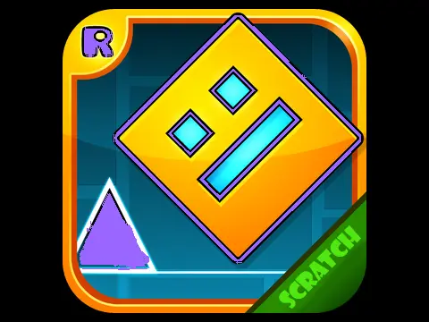 Geometry Dash Scratch Gameplay Screenshot
