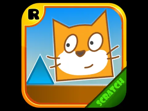 Geometry Dash Scratch Cat Gameplay Screenshot