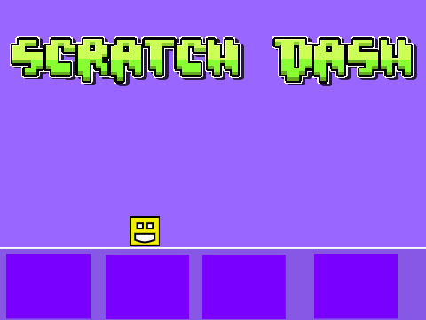 Geometry Dash Scratch Dash V2 Gameplay Image