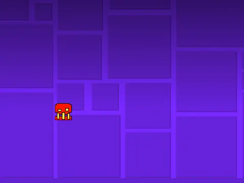 High-speed Geometry Dash Scratch Dash V3 online gameplay