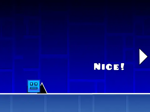 Geometry Dash Scratch Edition Gameplay Image