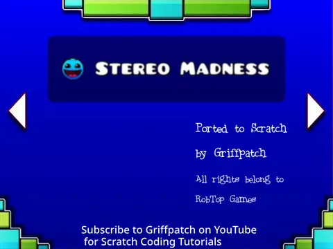 Geometry Dash Scratch Edition Gameplay Image