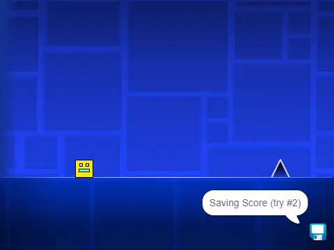 Geometry Dash Scratch Edition gameplay screenshot