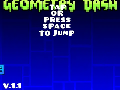 Geometry Dash Scratch Edition V1.1 V5 updated gameplay