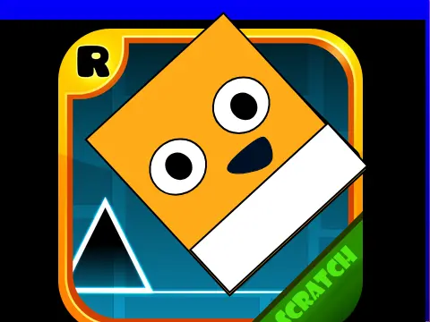 Geometry Dash Scratch Edition V4 Game Logo