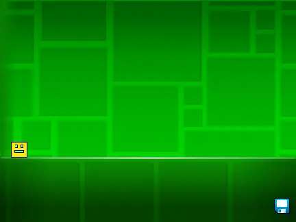 Geometry Dash Scratch Edition V7 Gameplay Image