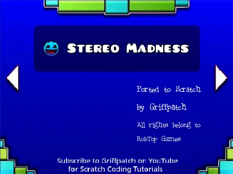 Geometry Dash Scratch Lite lightweight platform game